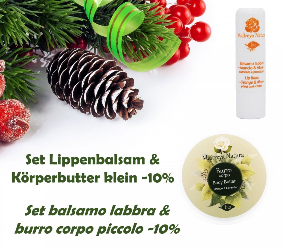 Vendita online: Finestrina 15 - Set Balsamo labbra Arancio e Aloe & Burro corpo Arancio Lavanda piccolo Vendita online: Finestrina 15 - Set Balsamo labbra Arancio e Aloe & Burro corpo Arancio Lavanda piccolo